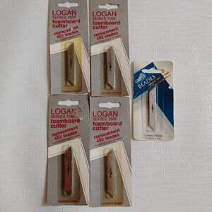 LOGAN Series 1500 Foamboard Cutter Replacement 492 Blades LOT of 6 Packs
